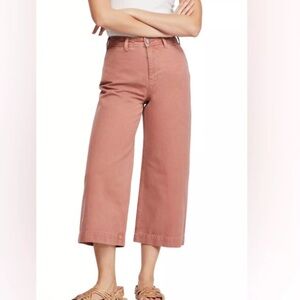 Free People We The Free Patty Wide Leg Crop Pants 26